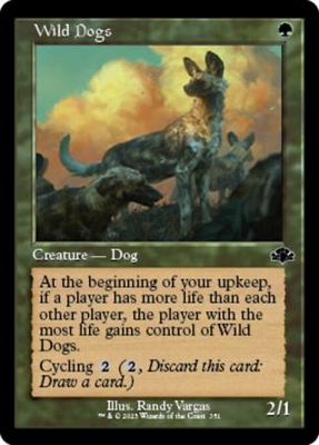 Wild Dogs 351 - Retro Frame Dominaria Remastered Collector Booster Singles