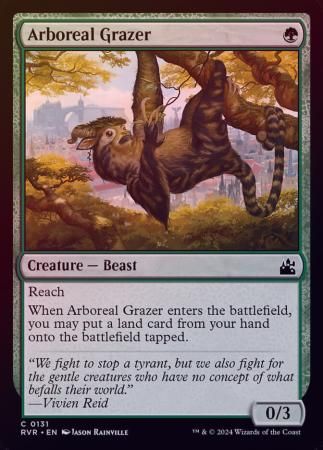Arboreal Grazer 0131 - Foil Ravnica Remastered Foil Singles