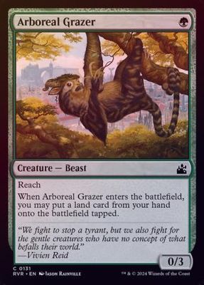Arboreal Grazer 0131 - Foil Ravnica Remastered Foil Singles