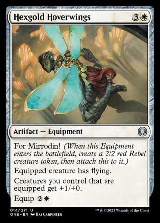 Hexgold Hoverwings 014/271 Phyrexia All Will Be One Singles
