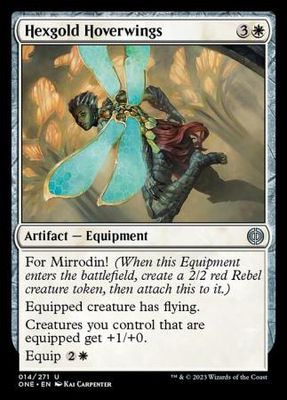 Hexgold Hoverwings 014/271 Phyrexia All Will Be One Singles