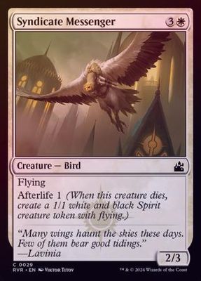 Syndicate Messenger 0029 - Foil Ravnica Remastered Foil Singles
