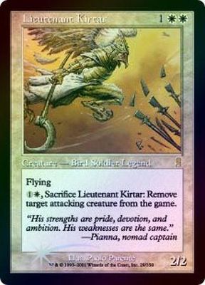 Lieutenant Kirtar - Foil Odyssey Foil Singles