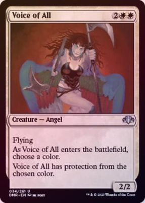 Voice of All 034/261 - Foil Dominaria Remastered Foil Singles