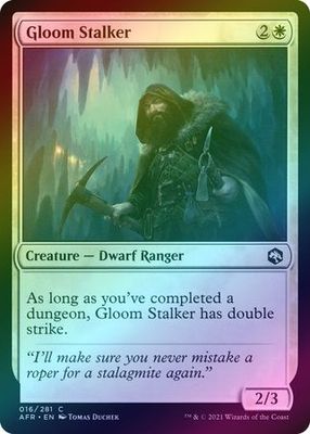 Gloom Stalker 016/281 - Foil Adventures in the Forgotten Realms Foil Singles
