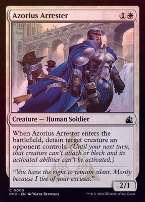 Azorius Arrester 0005 - Foil Ravnica Remastered Foil Singles