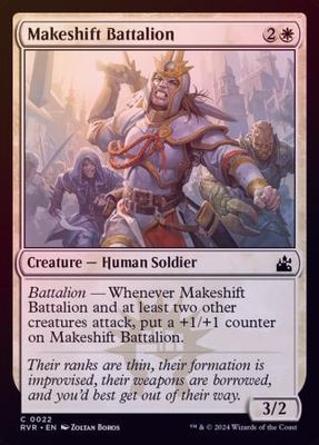 Makeshift Battalion 0022 - Foil Ravnica Remastered Foil Singles