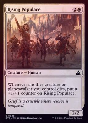 Rising Populace 0025 - Foil Ravnica Remastered Foil Singles