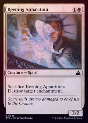 Keening Apparition 0021 - Foil Ravnica Remastered Foil Singles