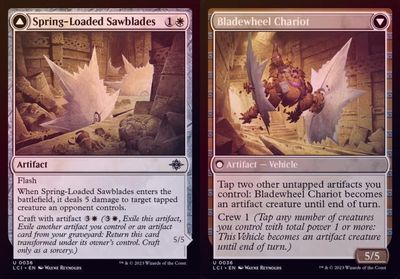 Spring-Loaded Sawblades 0036 - Foil The Lost Caverns of Ixalan Foil Singles
