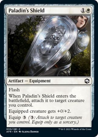 Paladin&#39;s Shield 030/281 Adventures in the Forgotten Realms Singles (Español)