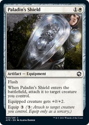 Paladin&#39;s Shield 030/281 Adventures in the Forgotten Realms Singles (Español)