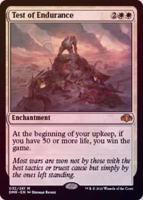 Test of Endurance 032/261 - Foil Dominaria Remastered Foil Singles