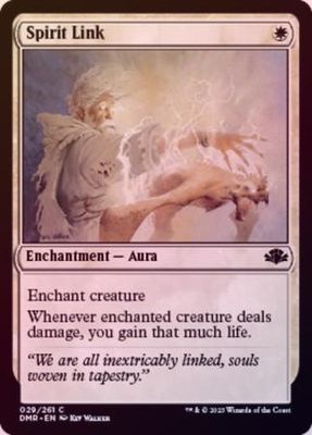 Spirit Link 029/261 - Foil Dominaria Remastered Foil Singles