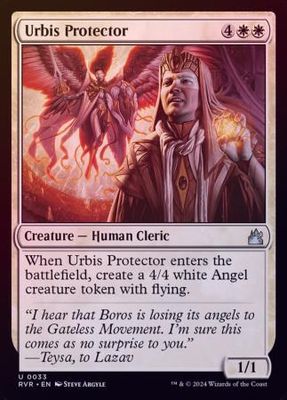 Urbis Protector 0033 - Foil Ravnica Remastered Foil Singles
