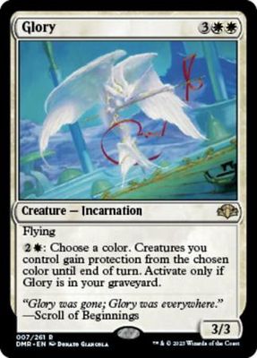 Glory 007/261 Dominaria Remastered Singles