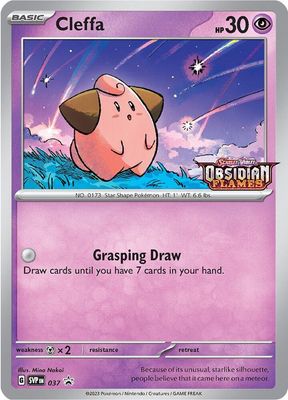 Cleffa - 037 (Prerelease) - SV: Scarlet &amp; Violet Promo Cards (SVP) SV: Scarlet &amp; Violet Promo Cards