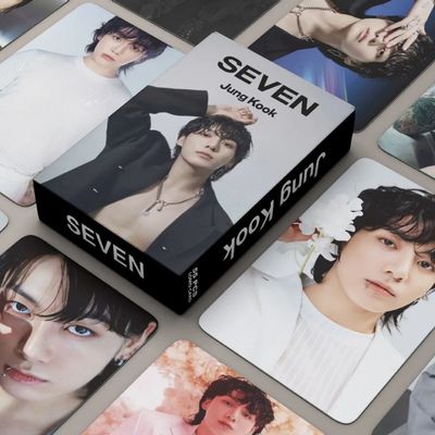 SH Seven Jung Kook 55 Photo Cards Nuevo Sellado K Pop
