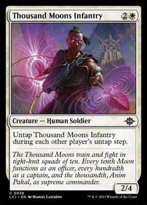 Thousand Moons Infantry 0038 The Lost Caverns of Ixalan Singles