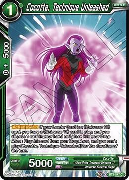Cocotte, Technique Unleashed - Universal Onslaught (DBS-B09) Universal Onslaught