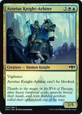 Azorius Knight-Arbiter 154/259 - Foil Ravnica Allegiance Foil Singles