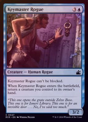 Keymaster Rogue 0047 - Foil Ravnica Remastered Foil Singles
