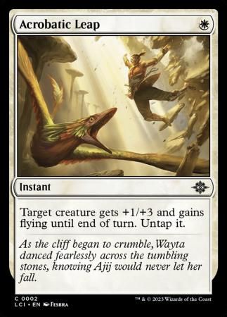 Acrobatic Leap 0002 The Lost Caverns of Ixalan Singles