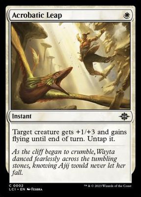 Acrobatic Leap 0002 The Lost Caverns of Ixalan Singles