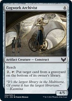 Cogwork Archivist 254/275 Strixhaven: School of Mages Singles