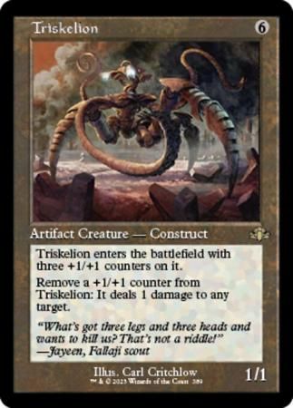 Triskelion 389 - Retro Frame Dominaria Remastered Collector Booster Singles
