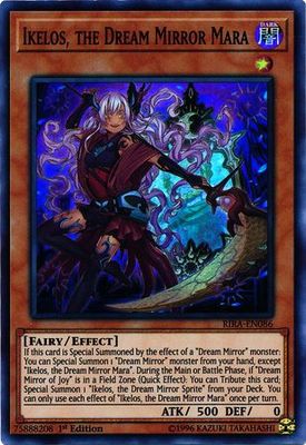 Ikelos, the Dream Mirror Mara - RIRA-EN086 - Super Rare 1st Edition Rising Rampage [RIRA] 1st Edition Singles (Espanol)