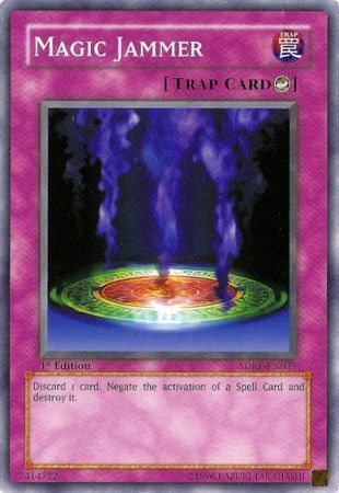 Magic Jammer - SDRL-EN035 - Common 1st Edition Structure Deck: Rise of the Dragon Lord 1st Edition Singles