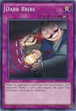 Dark Bribe - BP03-EN202 - Common 1st Edition Battle Pack 3: Monster League 1st Edition Singles