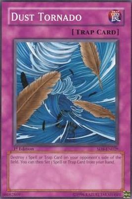Dust Tornado - SD8-EN029 - Common 1st Edition Structure Deck: Lord of the Storm [SD8] 1st Edition Singles