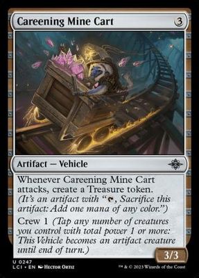 Careening Mine Cart 0247 The Lost Caverns of Ixalan Singles
