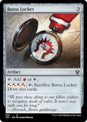 Boros Locket 236 Commander 2021 Singles