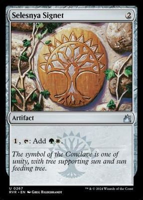 GA Selesnya Signet 0267 Ravnica Remastered Singles Foil