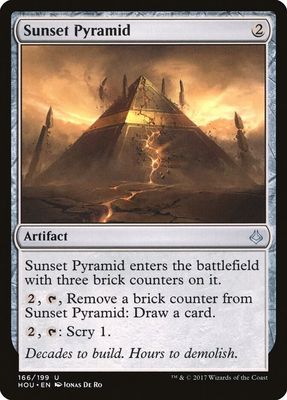 Sunset Pyramid - Hour of Devastation (HOU) Hour of Devastation