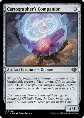 Cartographer&#39;s Companion 0248 - The Lost Caverns of Ixalan (LCI) (Español)