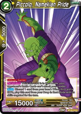 Piccolo, Namekian Pride - Dawn of the Z-Legends (DBS-B18) Dawn of the Z-Legends