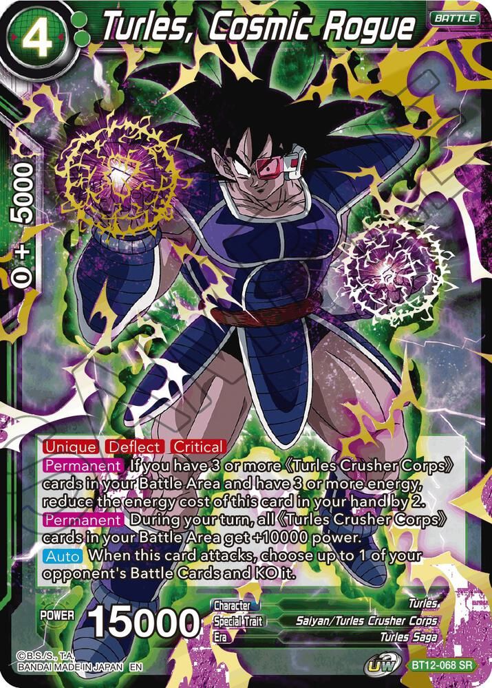 Turles, Cosmic Rogue - Vicious Rejuvenation (DBS-B12) Vicious Rejuvenation
