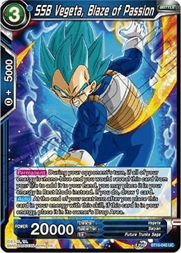 SSB Vegeta, Blaze of Passion - Rise of the Unison Warrior (DBS-B10) Rise of the Unison Warrior