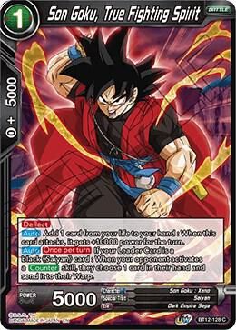 Son Goku, True Fighting Spirit - Vicious Rejuvenation (DBS-B12) Vicious Rejuvenation