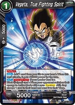 Vegeta, True Fighting Spirit - Vicious Rejuvenation (DBS-B12) Vicious Rejuvenation