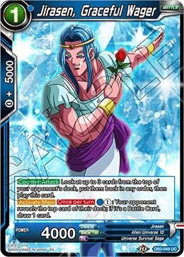Jirasen, Graceful Wager - Draft Box 05 - Divine Multiverse (DB2) Draft Box 05 - Divine Multiverse Foil