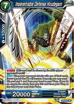 Impenetrable Defense Hirudegarn - Colossal Warfare (DBS-B04) Colossal Warfare Foil