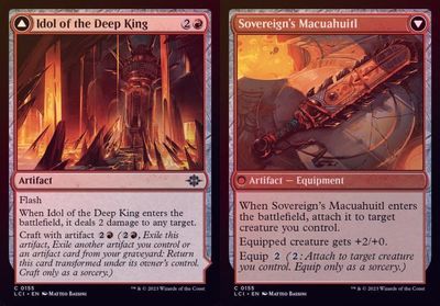 Idol of the Deep King 0155 - Foil The Lost Caverns of Ixalan Foil Singles