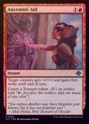 Ancestors&#39; Aid 0132 - Foil The Lost Caverns of Ixalan Foil Singles