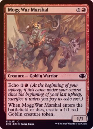Mogg War Marshal 131/261 - Foil Dominaria Remastered Foil Singles