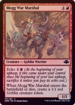 Mogg War Marshal 131/261 - Foil Dominaria Remastered Foil Singles
